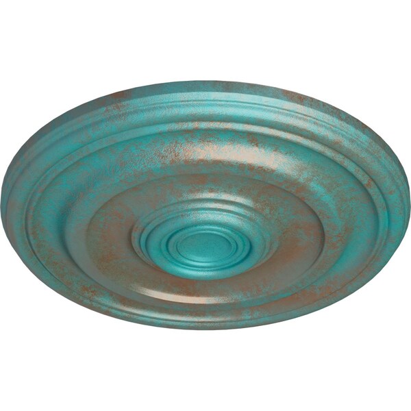 Kepler Traditional Ceiling Medallion (For Canopies Up To 2 5/8), 11 7/8OD X 1 1/4P